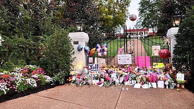 Memorial grows at Dolly Parton's Brentwood home