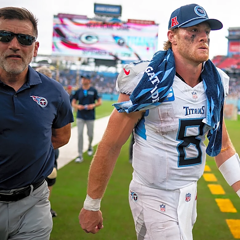 Tennessee Titans waive QB Will Levis on NFL cut day