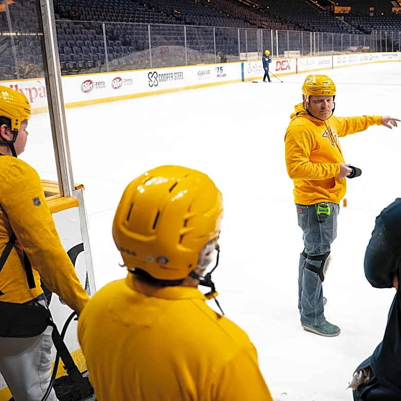 How do Predators install ice at Bridgestone Arena? An inside look at the process