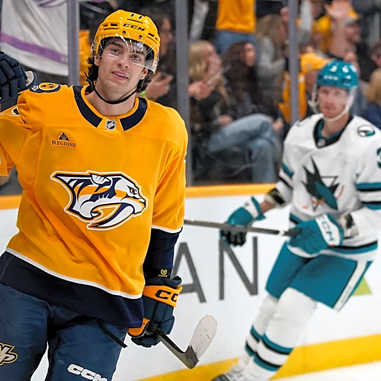 Nashville Predators trade Luke Evangelista to the New Jersey Devils for two picks
