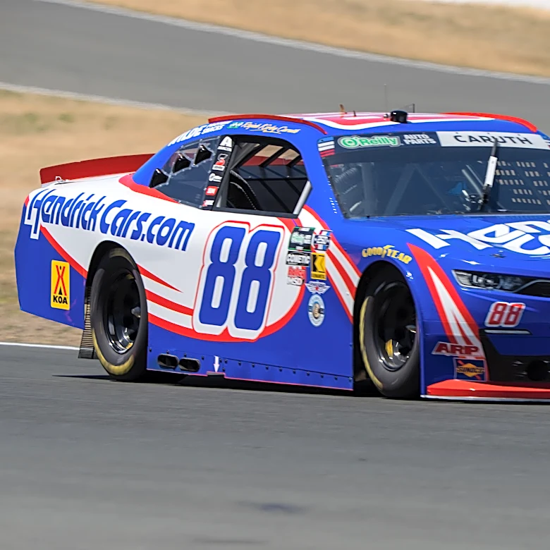 NASCAR O'Reilly Series crash blocks pit road at Gateway
