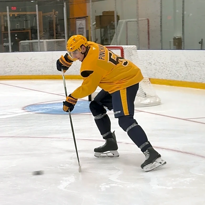Why undrafted KHL center Vitali Pinchuk signed with Nashville Predators