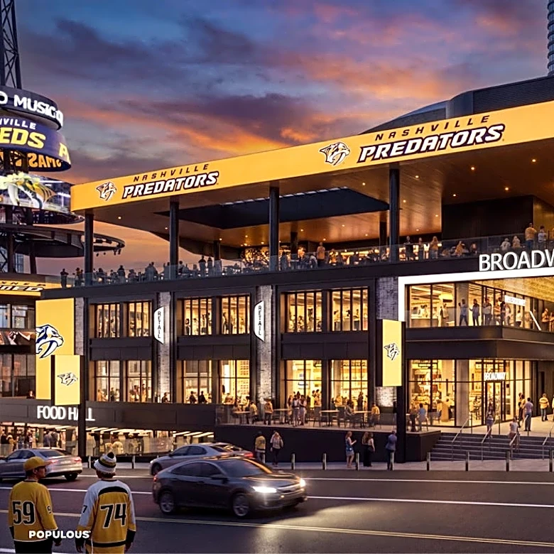 Nashville Predators share updated Bridgestone Arena, Centennial Ice Rink renderings
