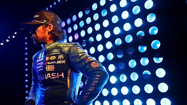 Ryan Blaney crashes after Carson Hocevar contact late in NASCAR Bristol night race