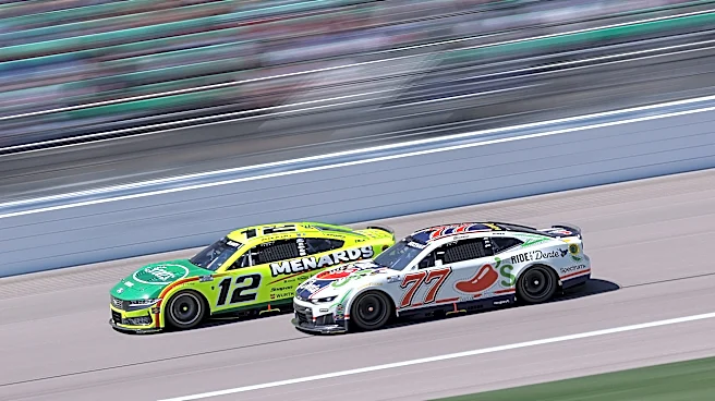 Ryan Blaney, Carson Hocevar fight on pit road after NASCAR Bristol night race crash