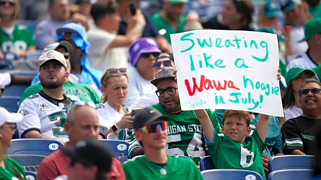 Eagles fans flock en masse to Nissan Stadium for Titans game