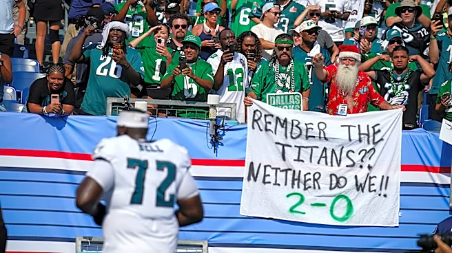 Titans players react to Eagles fans packing Nissan Stadium