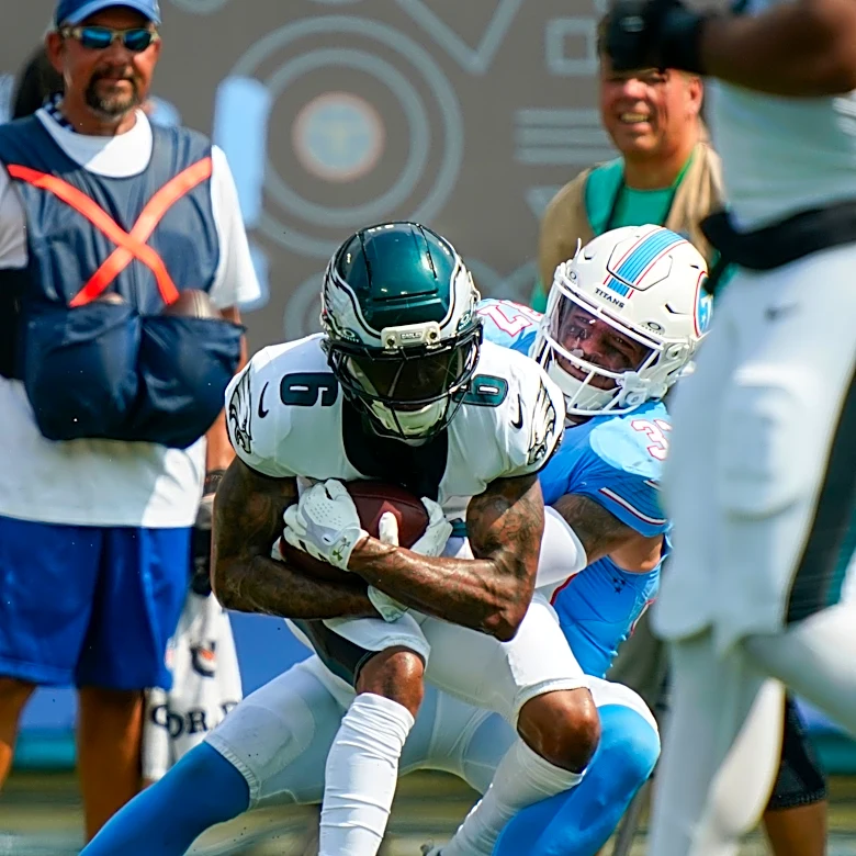 How Amani Hooker's 92-yard interception return sparked Titans vs Eagles