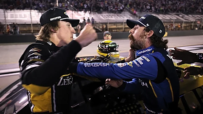 NASCAR fight video: Ryan Blaney, Carson Hocevar throw punches at Bristol