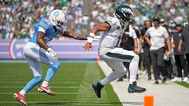 How hot was turf for Titans vs. Eagles? ‘It just sucks everything out of you’