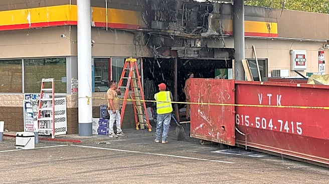 Van set on fire during gas station robbery in Madison, police say