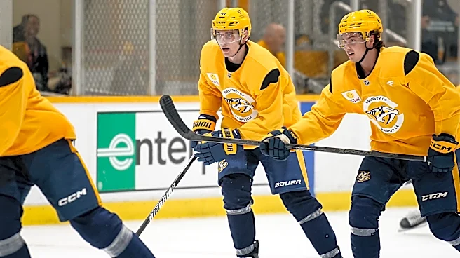 Vitali Pinchuk impresses in wild Nashville Predators' preseason debut vs Hurricanes