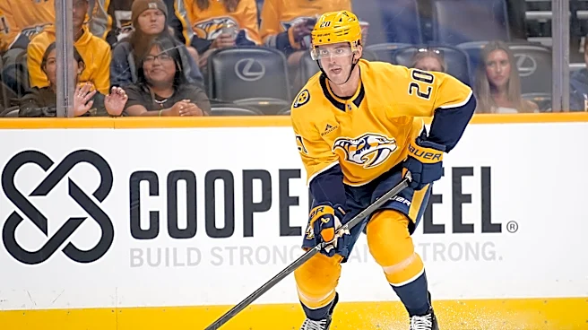 Nashville Predators waive defenseman Justin Barron, add William Trudeau