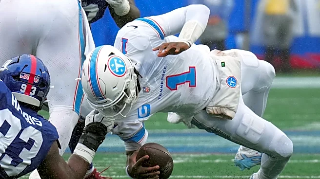 Titans QB Cam Ward needs a signature moment. He missed one against New York Giants