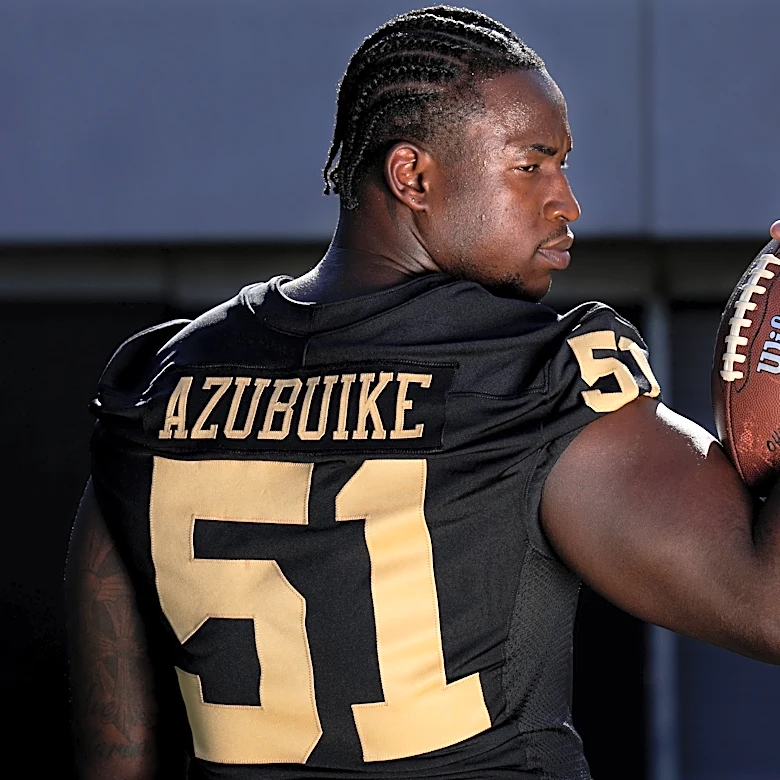 Clinton Azubuike's football journey started in Nigeria with stop in England before Vanderbilt | Exclusive