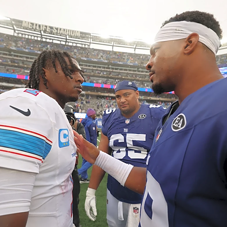 Is Cam Ward pressing? How Titans QB coach evaluated INT vs. Giants