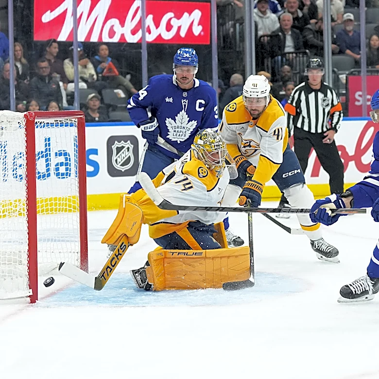 Nashville Predators 'learning things the hard way' in OT loss to Toronto Maple Leafs