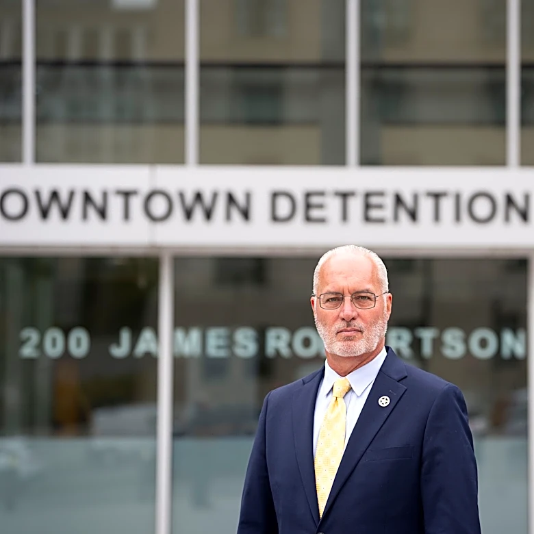 Davidson County Sheriff Daron Hall is switching to the private sector