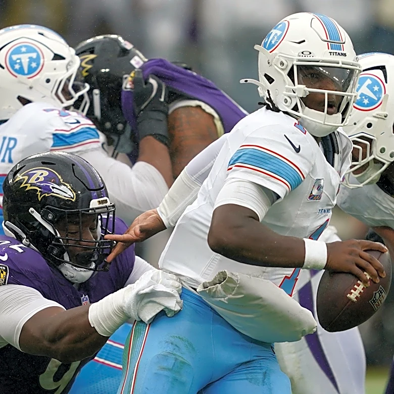 Tennessee Titans QB Cam Ward reacts to criticism over postgame press conference