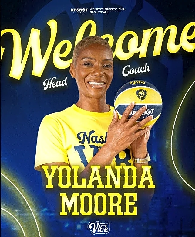 Former WNBA player Yolanda Moore hired as coach of the Nashville Vibe
