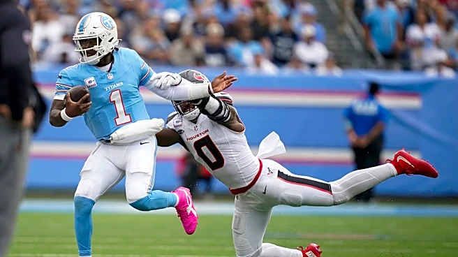 Why Titans won't bench Cam Ward, what Robert Saleh said about starting QB
