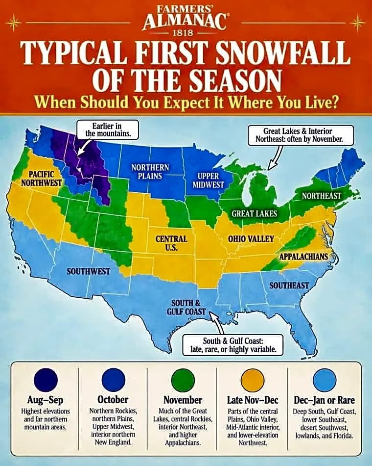 Tennessee winter outlook: NOAA vs. Farmers' Almanac predictions