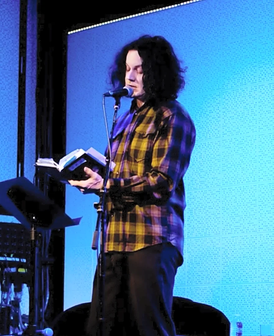 Jack White shares poetry at Southern Festival of Books