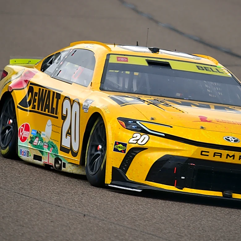 Christopher Bell spins, crashes into wall coming to pit road in NASCAR Talladega race