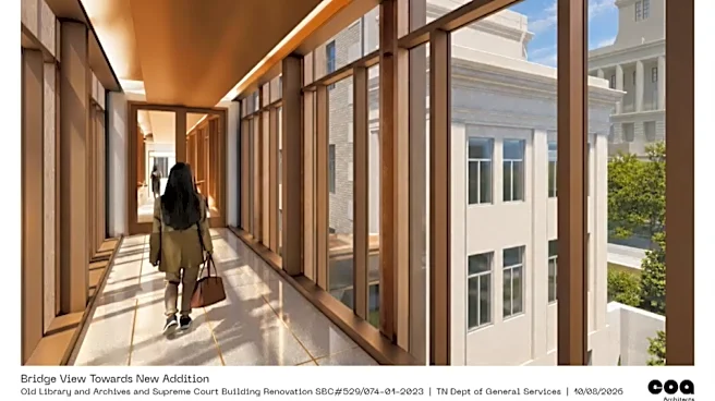 See Tennessee's $147M Supreme Court, Archives buildings facelift plan
