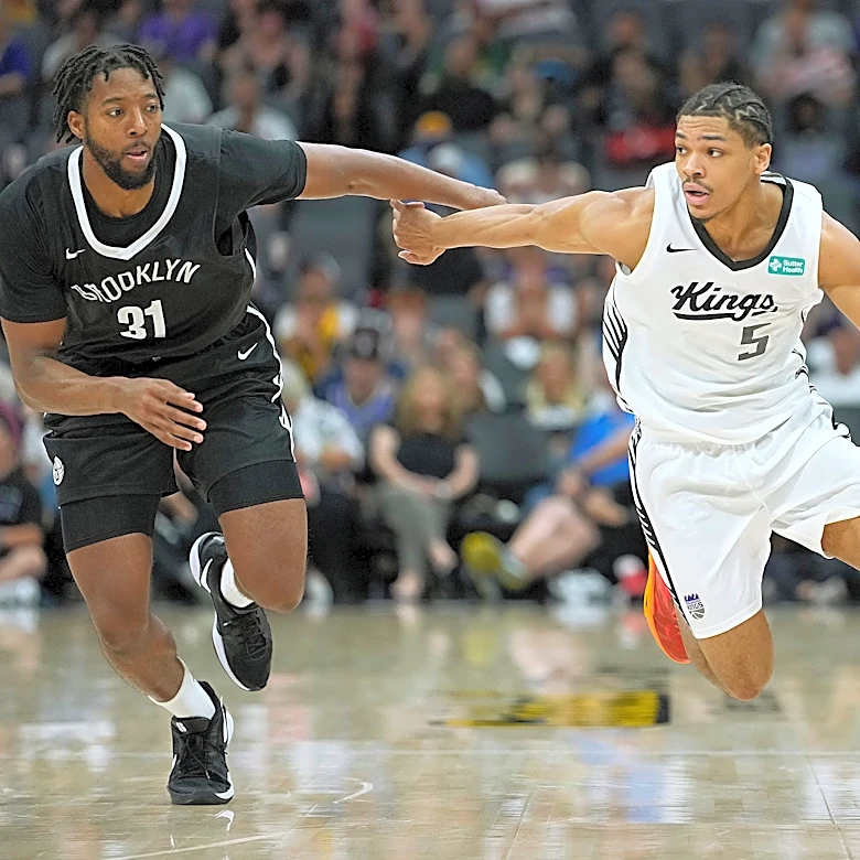 Nets' Chaney Johnson discusses working to earn standard NBA contract