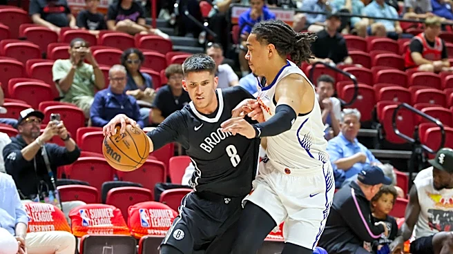 Nets' Egor Demin training like a 'man on a mission' for this season