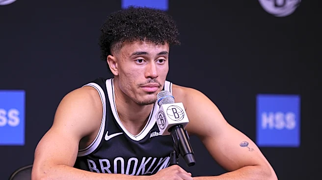 Nets' Nolan Traore discusses offseason work on his body, overall game
