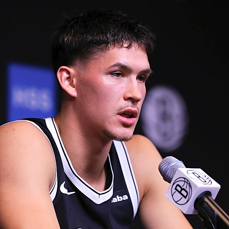 Nets' Egor Demin discusses growing confidence in driving to the rim