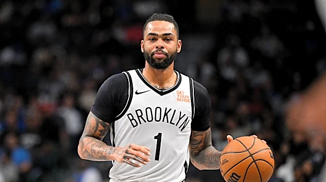Former Nets guard D'Angelo Russell signs with CBA's Shanghai Sharks