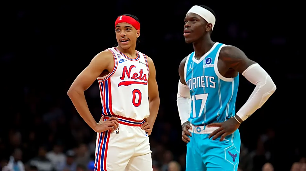 Nets rookie Mikel Brown Jr. reacts to debut against Hornets