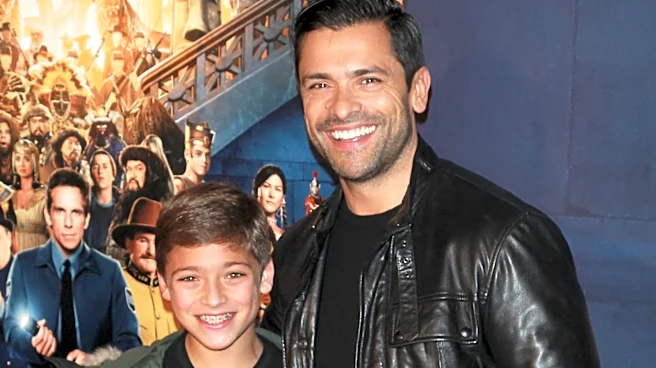 Side-By-Side Pics Of Mark Consuelos & His Youngest Son Will Have You Seeing Double