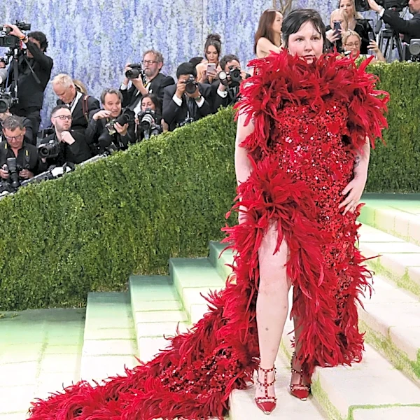 The Dark Meaning Hidden In Lena Dunham's 2026 Met Gala Look