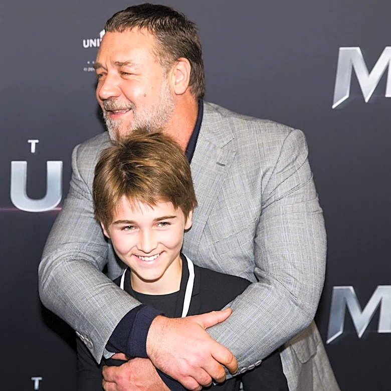 Then & Now: Russell Crowe's Son Tennyson's Stunning Transformation