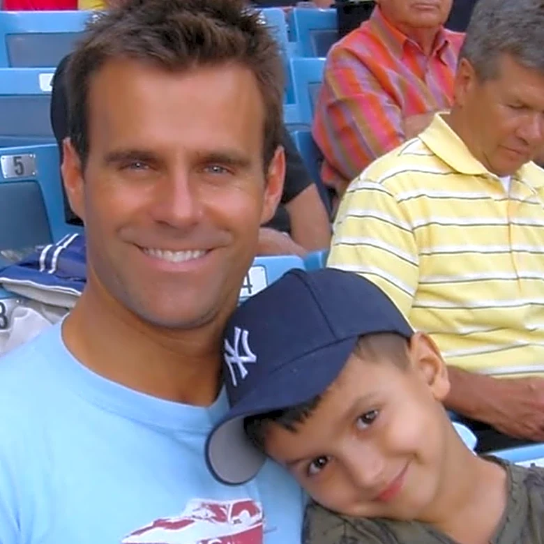 Cameron Mathison's 23-Year-Old Son Lucas Is All Grown Up & Handsome In A New Photo