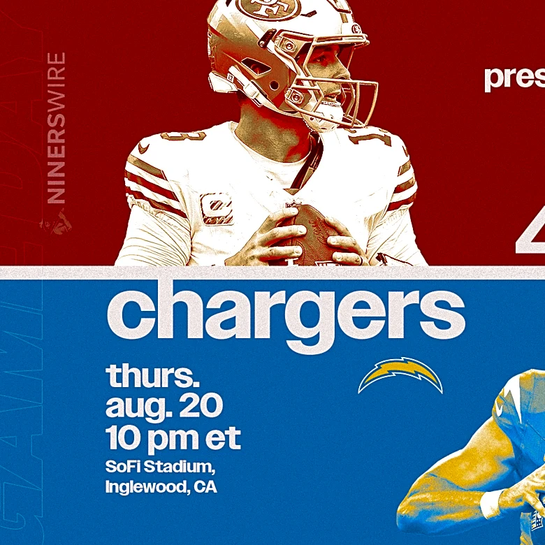 49ers vs. Chargers updates: Start time, TV channel for preseason game