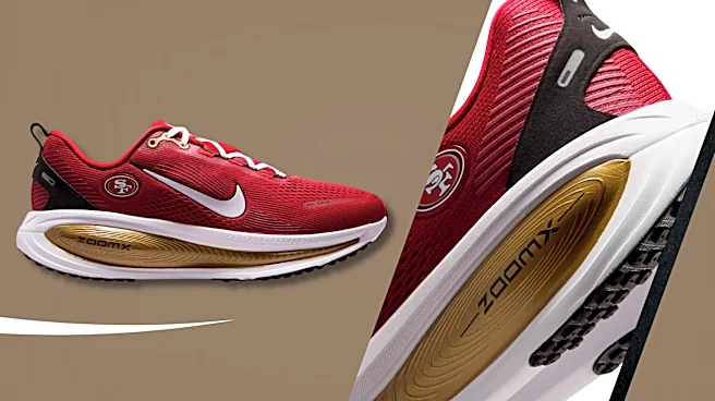 San Francisco 49ers Nike Vomero 18 running shoes just dropped, how to buy