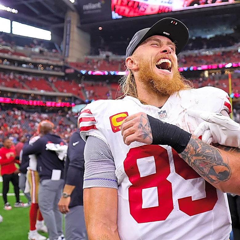 Pat McAfee reports great news for 49ers, George Kittle