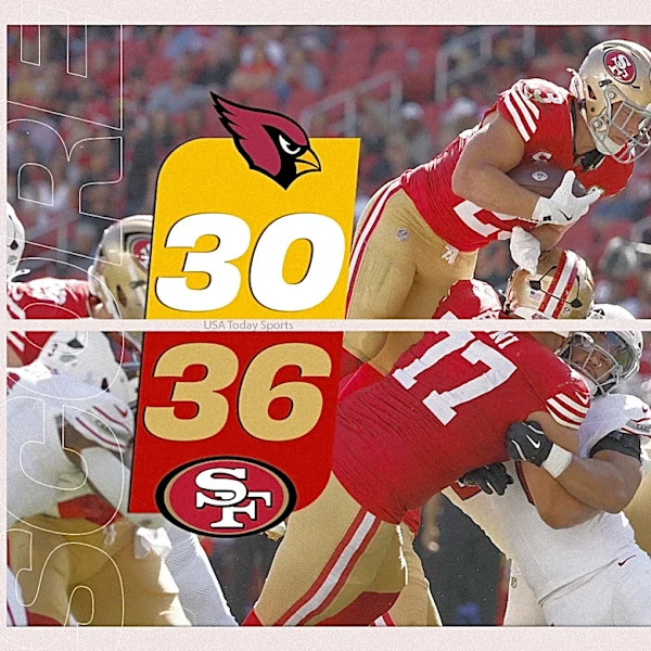 Notes and observations from wild 49ers Week 3 win over Cardinals