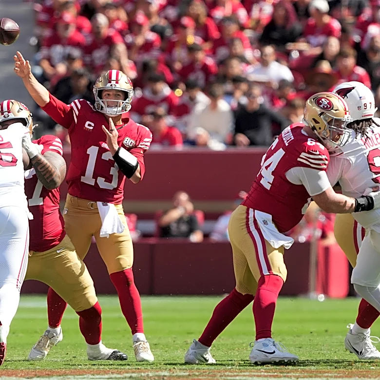 Brock Purdy's best and worst quarters both rank among the NFL's elite