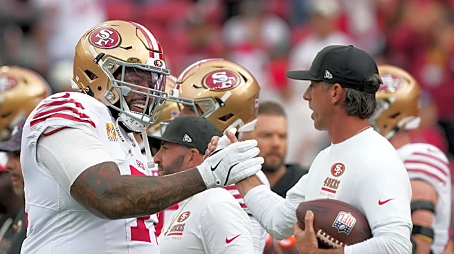 Kyle Shanahan explains why 49ers rarely draft offensive linemen early