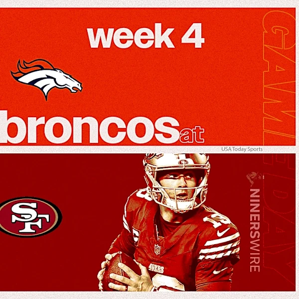 49ers vs. Broncos live updates: Start time, TV channel for Week 4 game