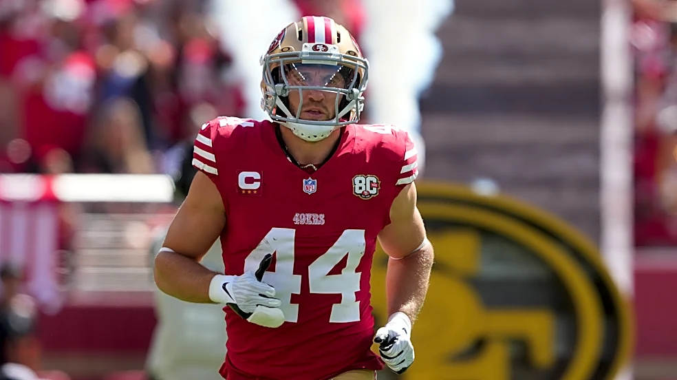 Kyle Juszczyk alleges former Bears S spit on him during 49ers 2025 win