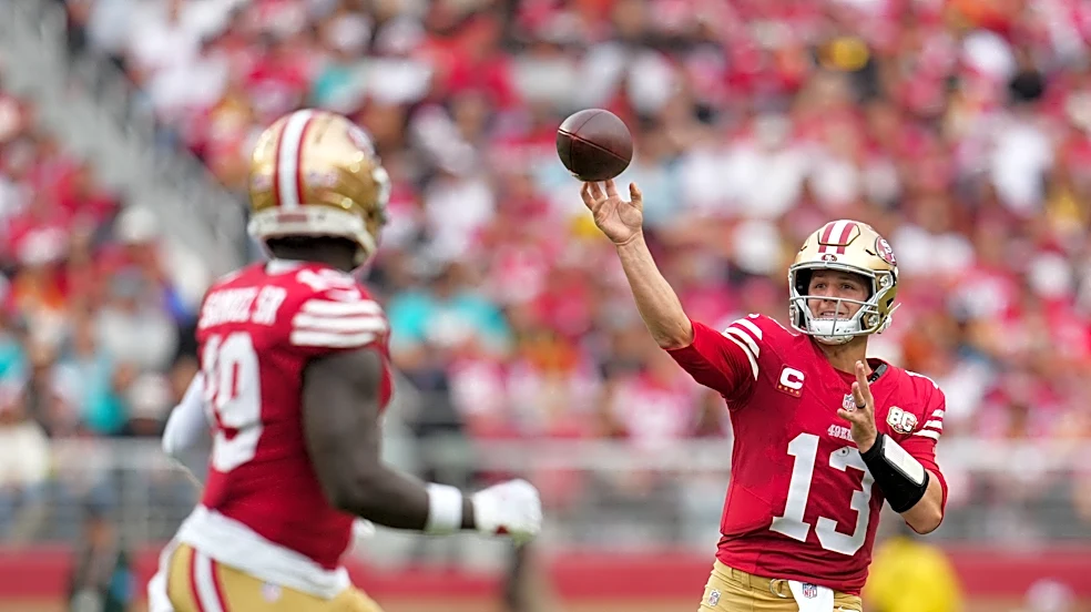 Brock Purdy leads NFL in key passing stat since 2025