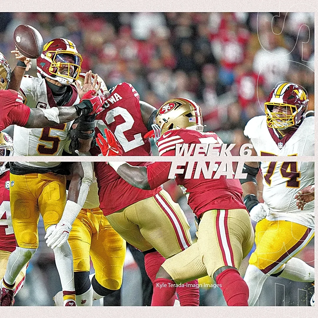 Notes and observations from wacky 49ers win over Commanders