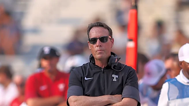 A quick glance at Temple head coach K.C. Keeler